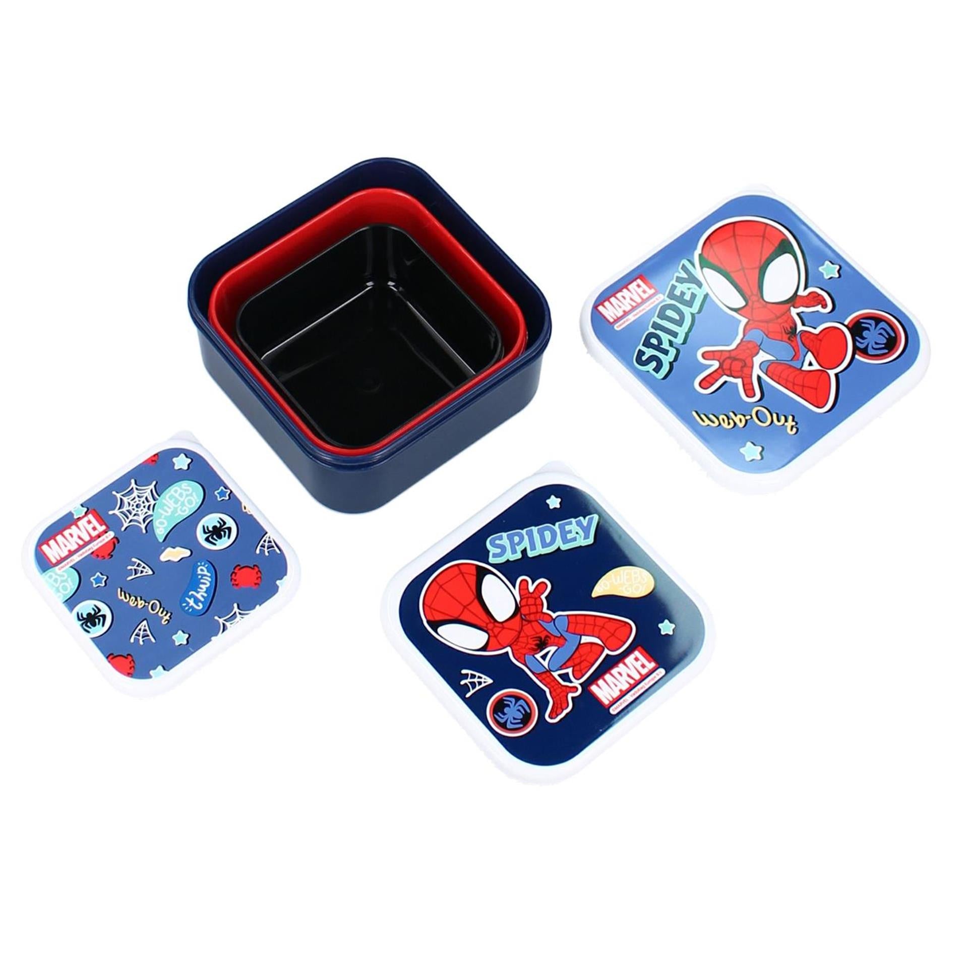 Vadobag spidey broodtrommel 3-in-1 fresh bites