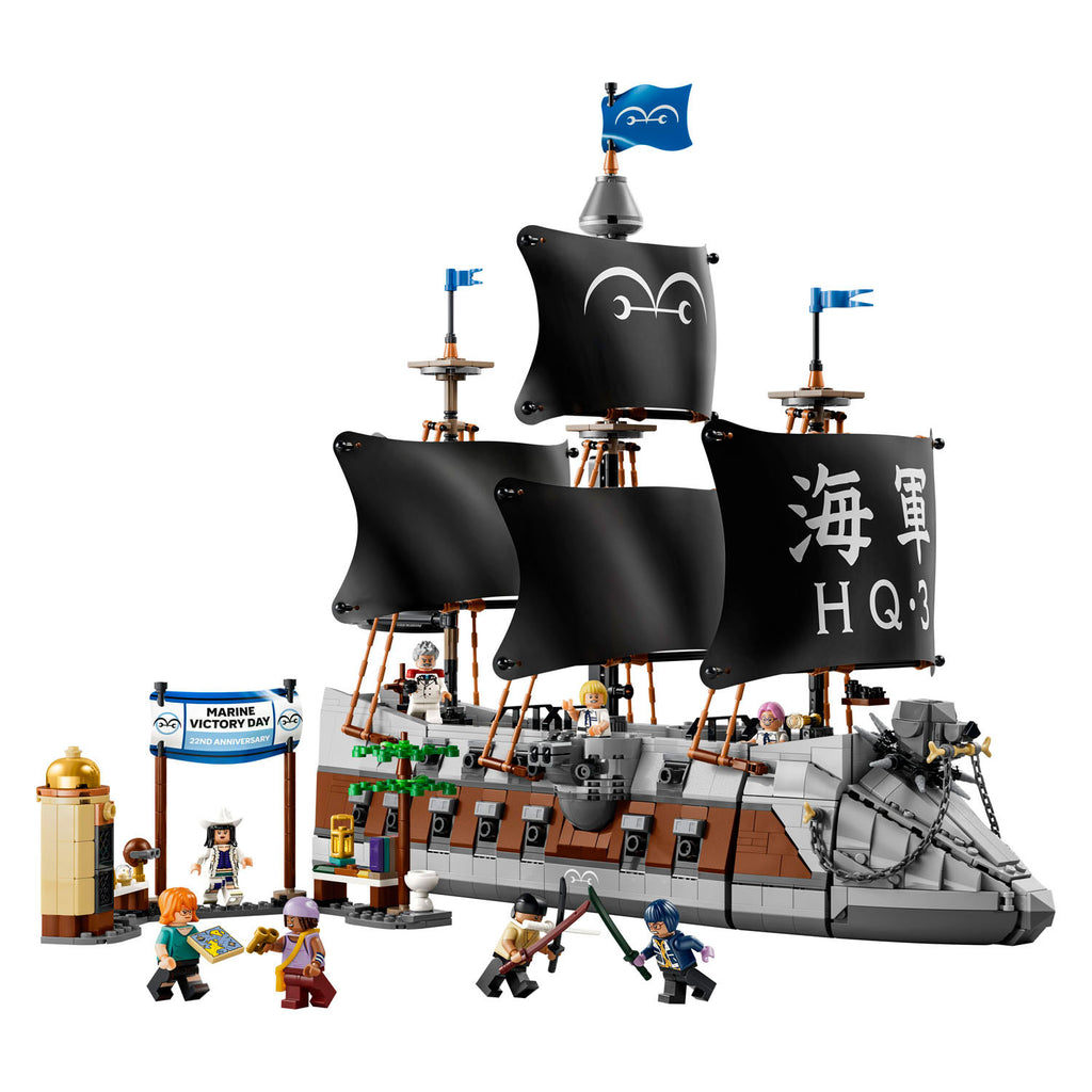 LEGO - one piece het slagschip van garp piraten speelgoed voor kinderen 75646