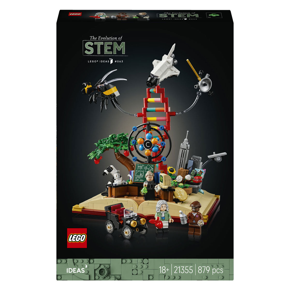 Lego ideas 21355 de evolutie van stem