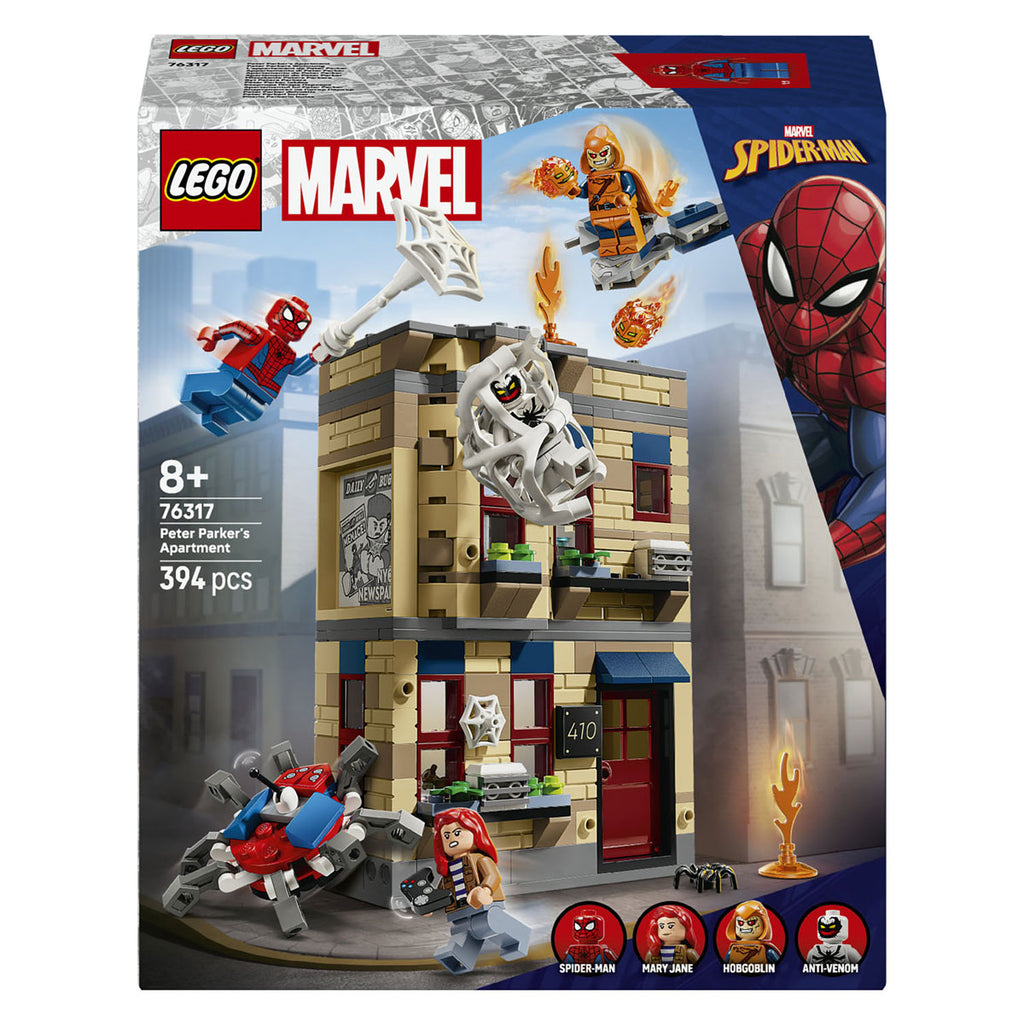 LEGO - marvel 76317 het appartement van peter parker