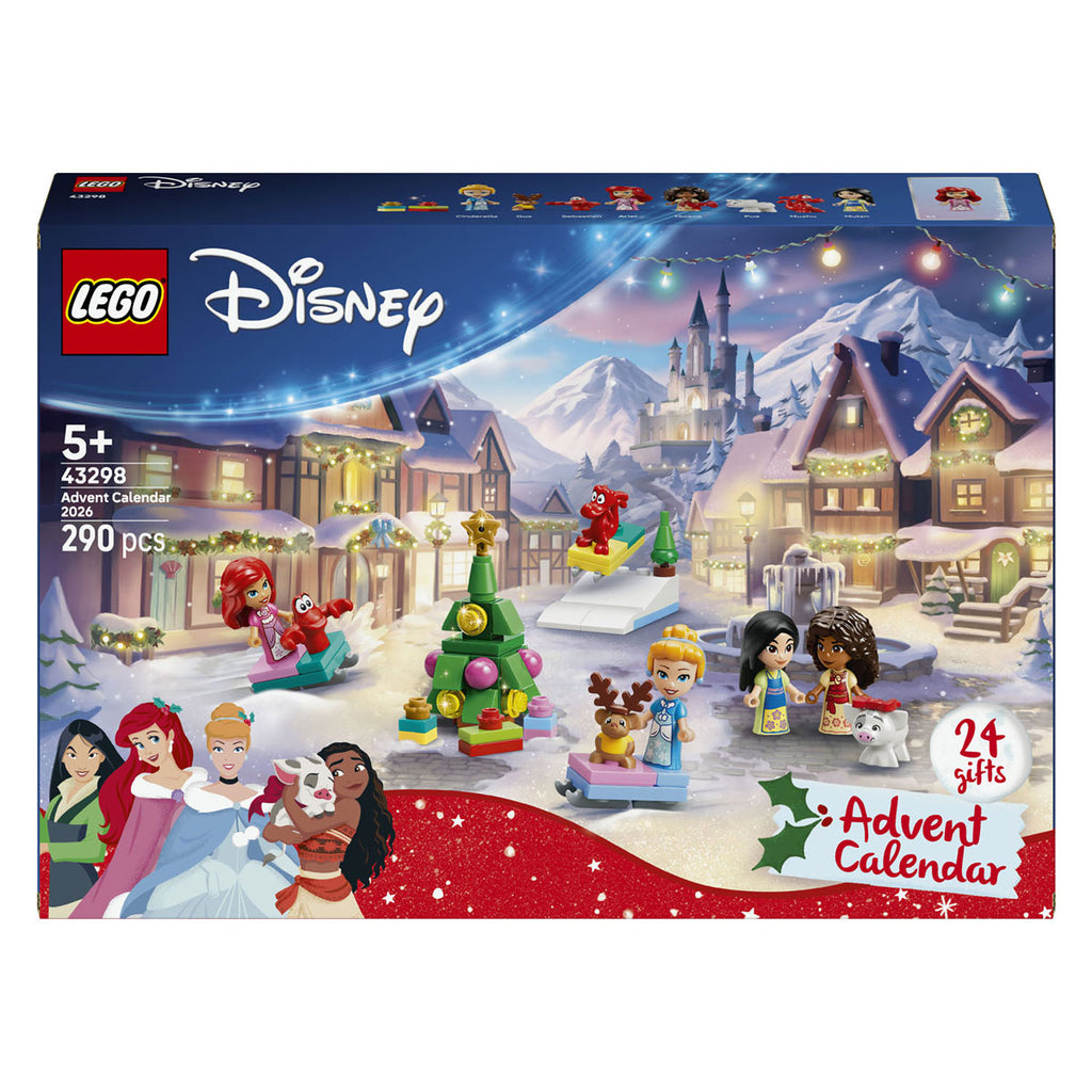 LEGO - | disney princess adventskalender 2026 speelgoed voor kinderen met poppetjes 2026 - 43298