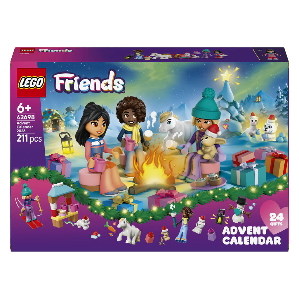 LEGO - friends adventskalender 2026 - kerst speelgoed voor kinderen 42698