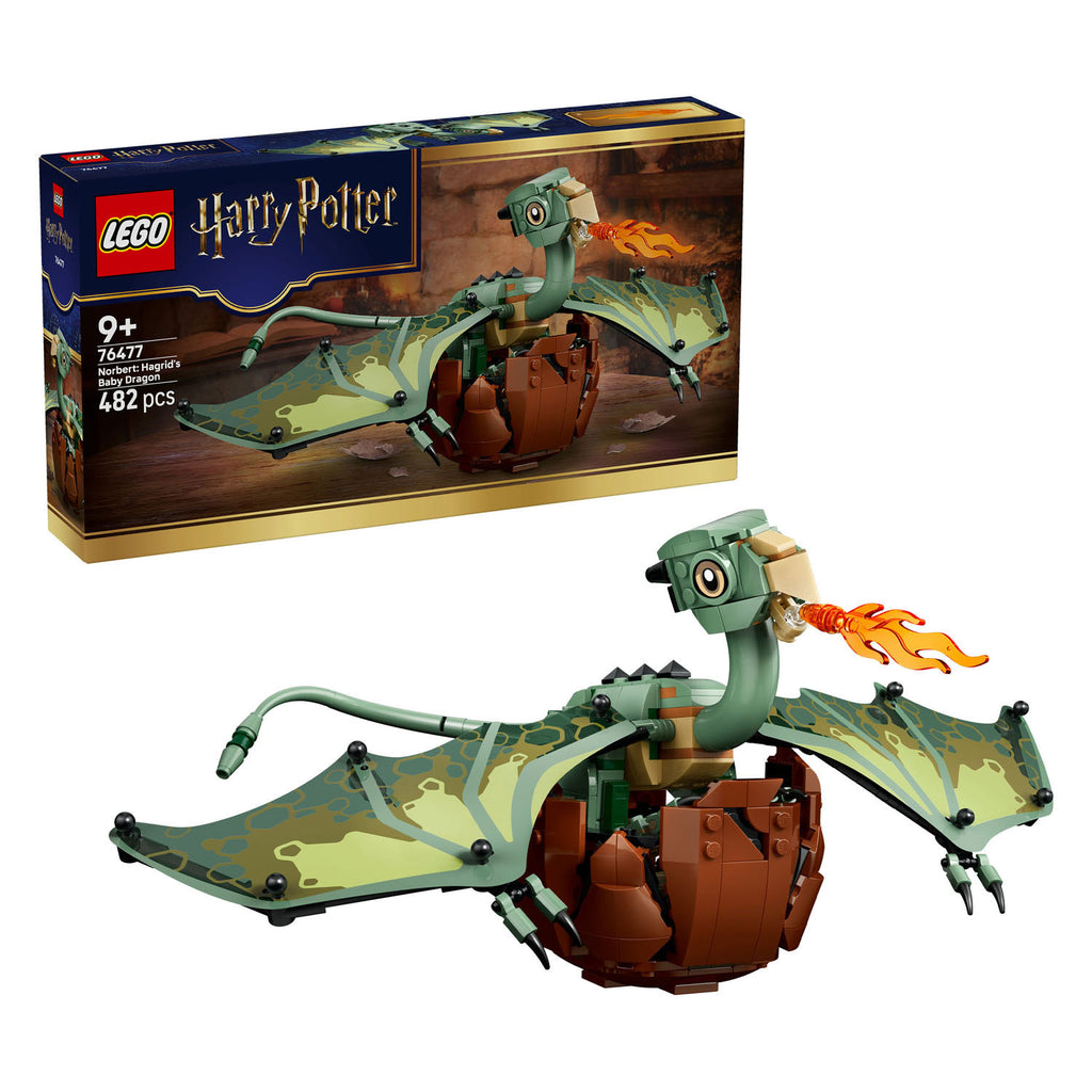 LEGO - harry potter 76477 norbert: hagrids babydraak