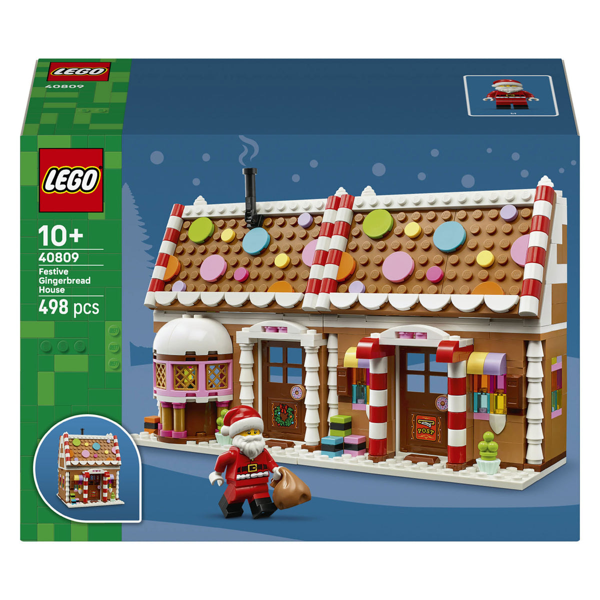 LEGO - kerst 40809 - winters peperkoekhuisje