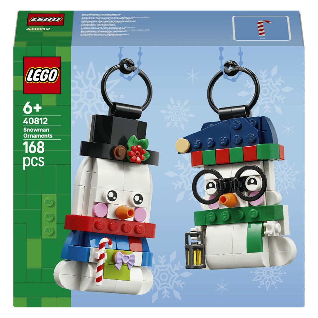 LEGO - kerst 40812 - sneeuwpopornamenten
