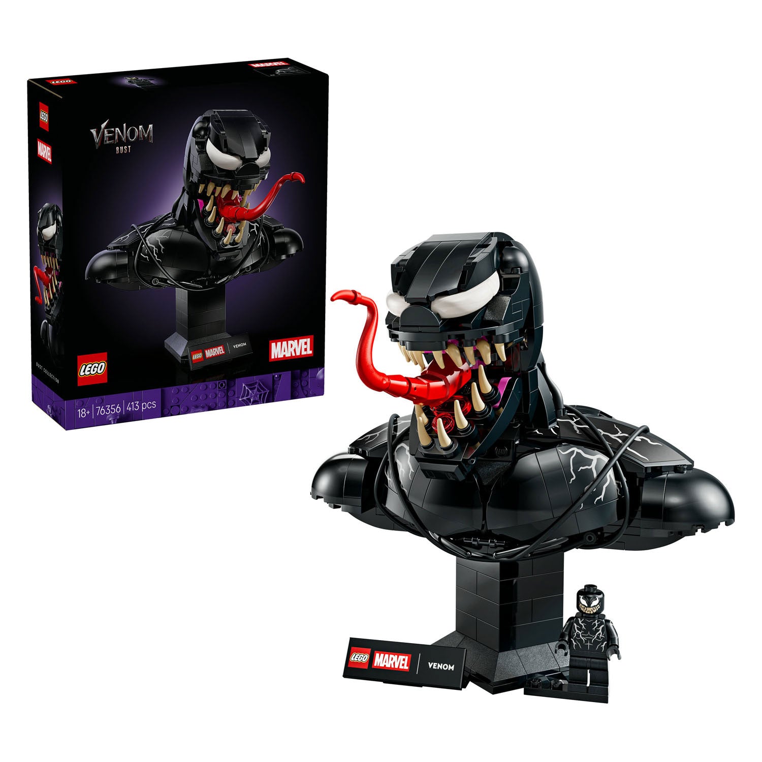 LEGO - super heroes 76356 venom buste