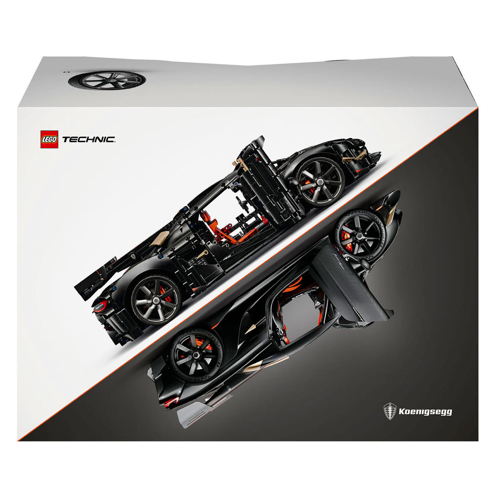 LEGO - ® technic koenigsegg sadair's spear megacar - technische bouwset voor volwassenen - 42232