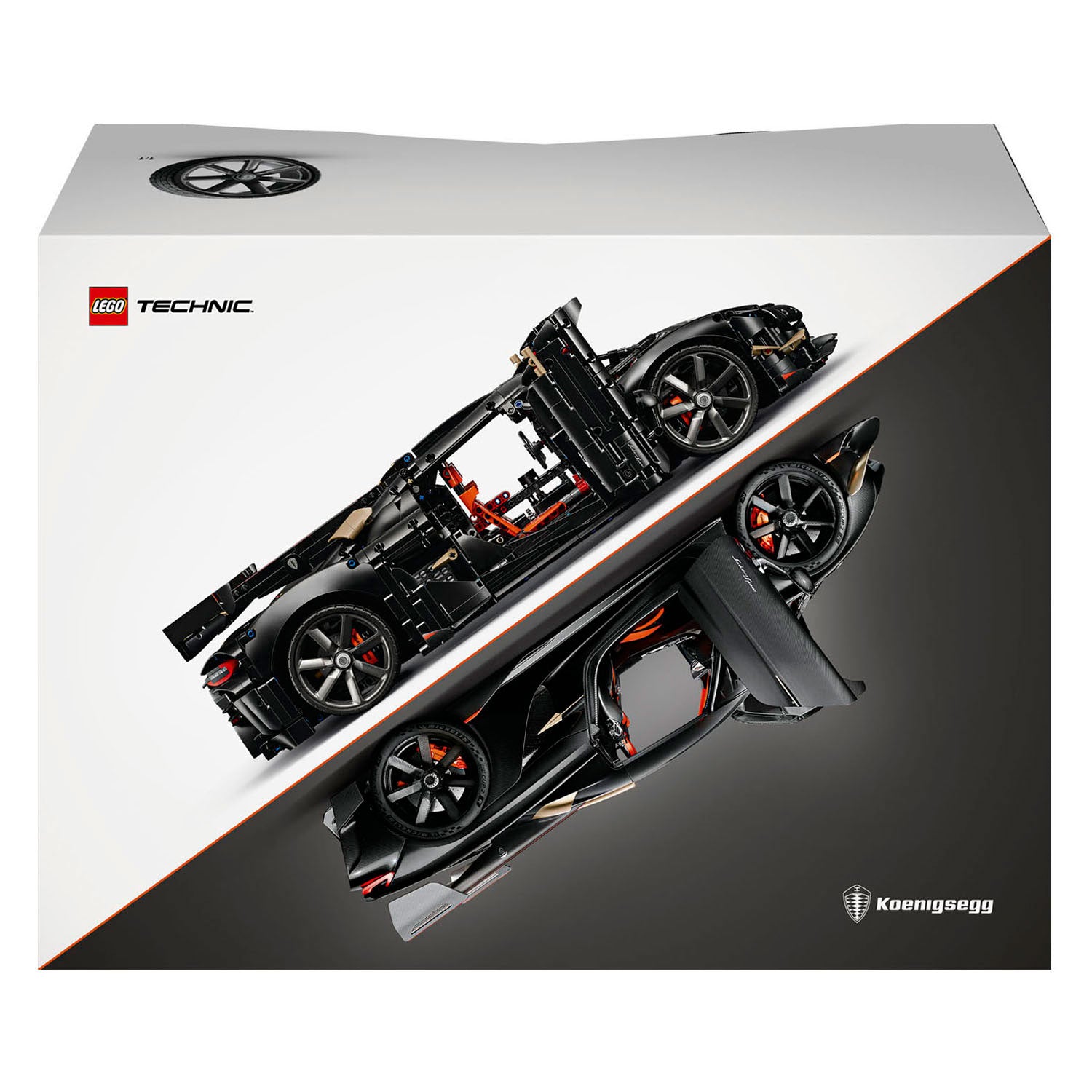 LEGO - ® technic koenigsegg sadair's spear megacar - technische bouwset voor volwassenen - 42232