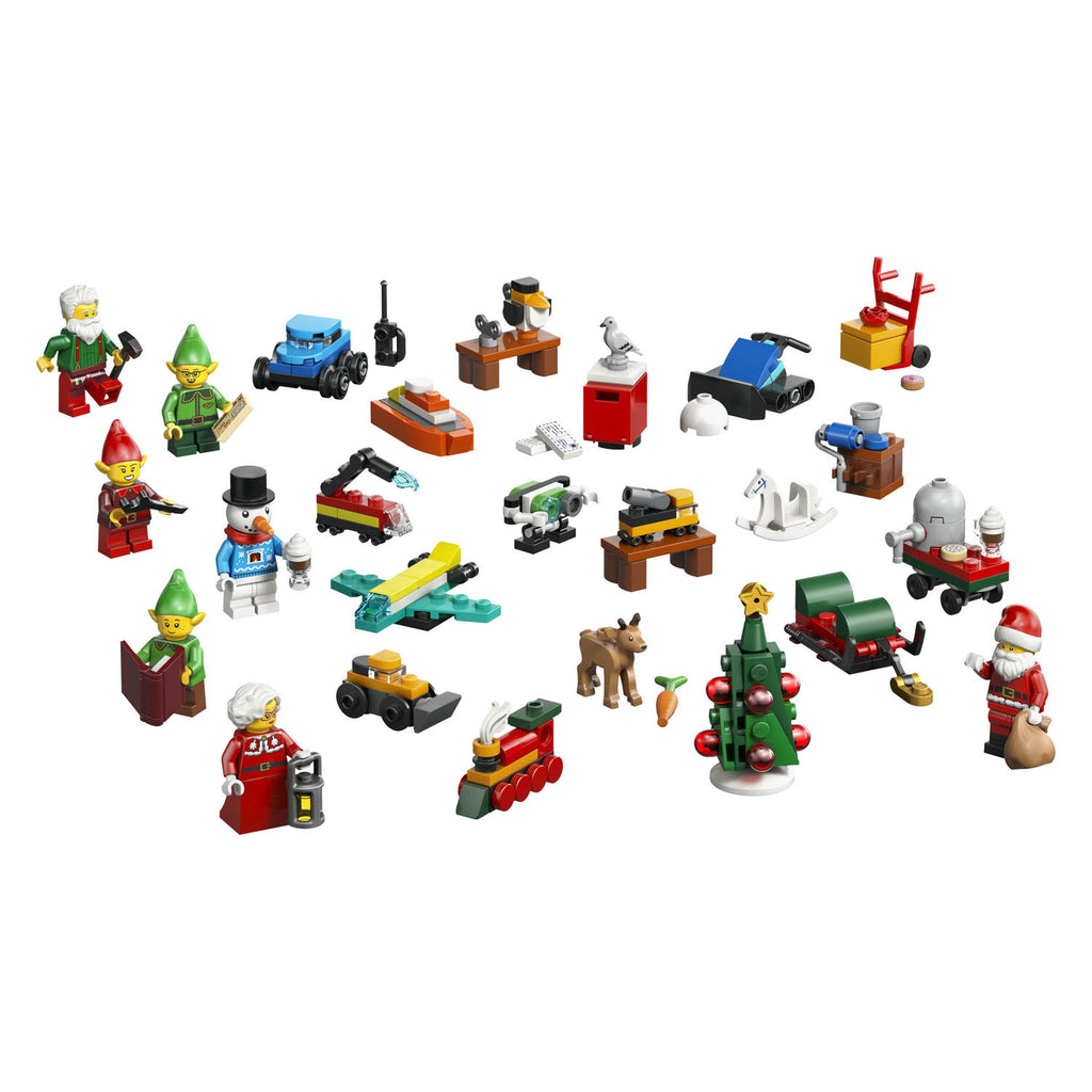 LEGO - city adventskalender 2026 werkplaats van de kerstman speelgoed voor kinderen - 60510