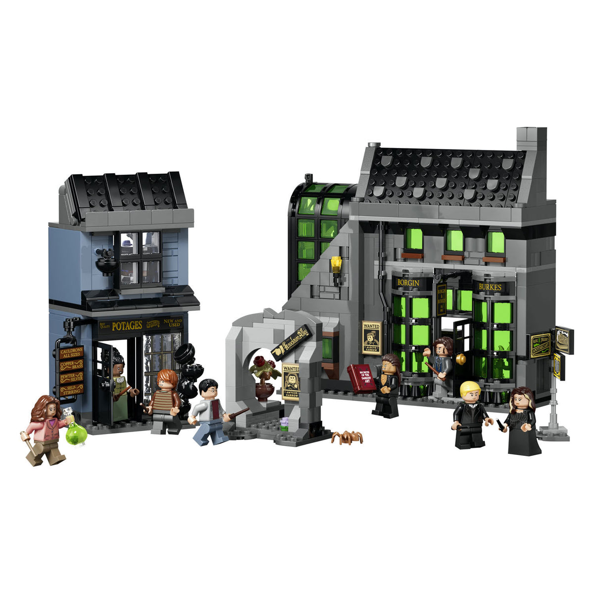 Lego harry potter verdonkeremaansteeg tovenaarswinkels speelgoedwinkel set voor kinderen 76471