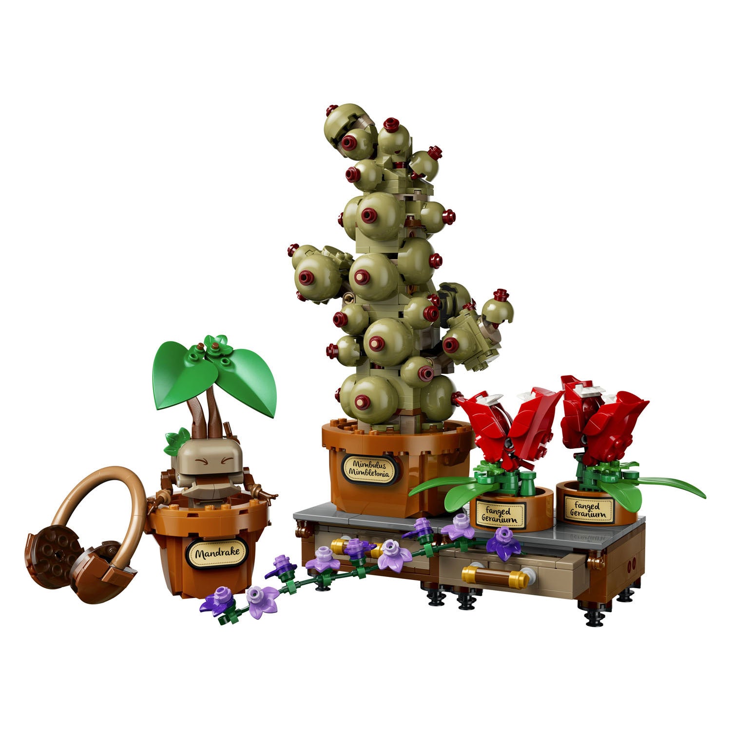 LEGO - harry potter zweinstein kruidenkunde planten bouwbaar speelgoed voor kinderen 76474