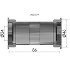 Adaptateur Bracket Pf BB386 86 mm Shimano