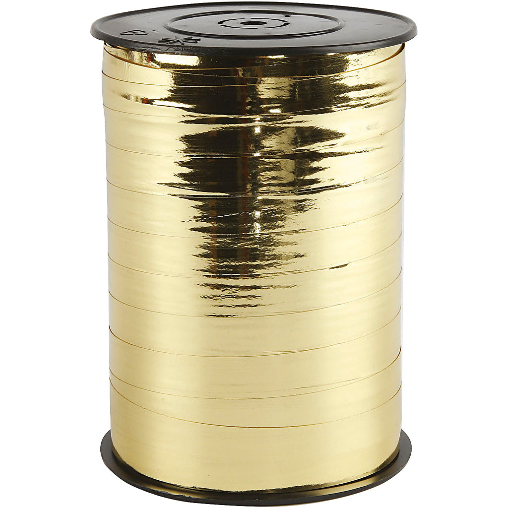 Creativ Company - Creativ Company Https://www.cchobby.nl/cadeaulint-b-10-mm-glossy-goud-metallic-250-m-1-rol