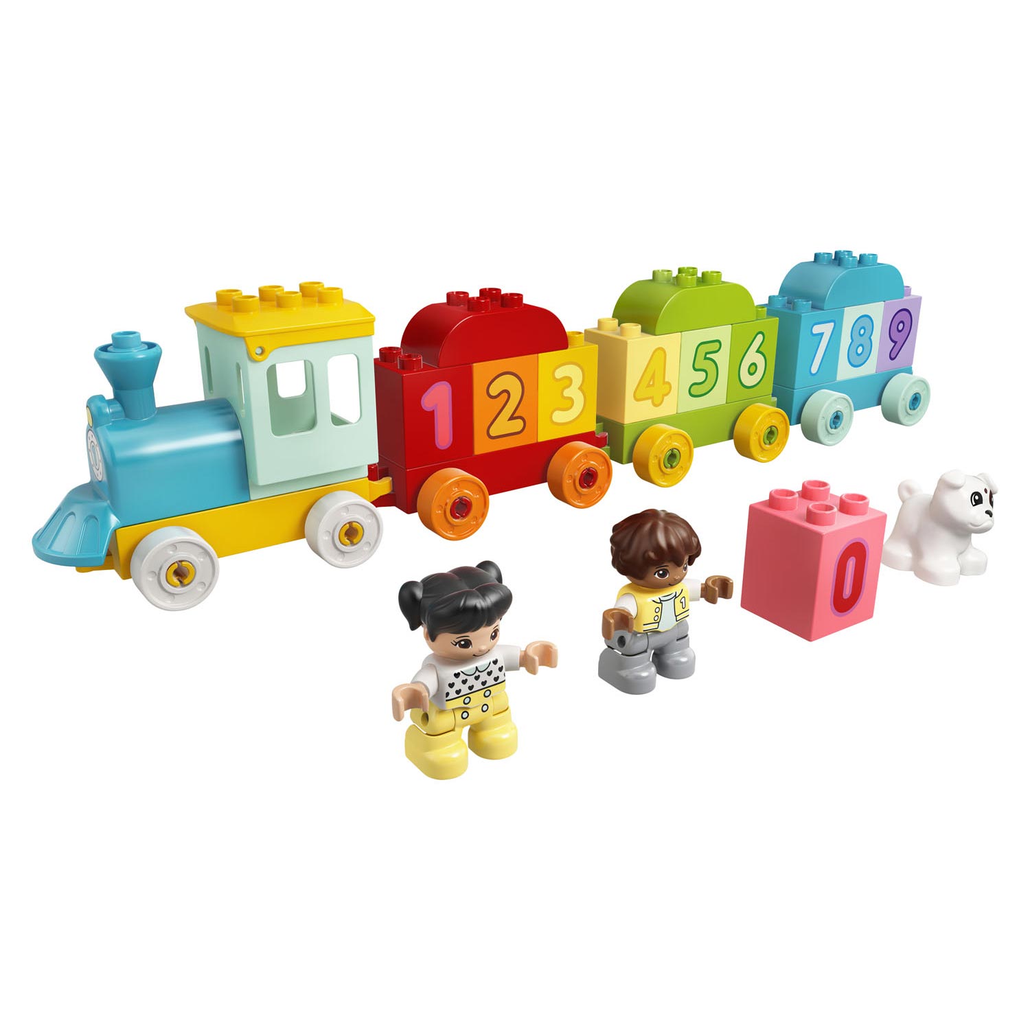 Lego duplo getallentrein educatief speelgoed voor peuters 10954