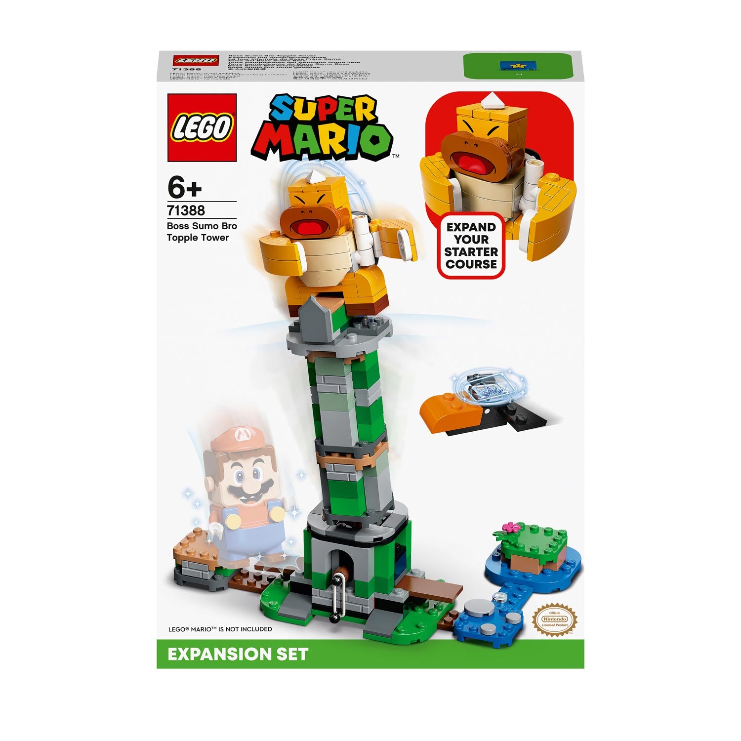 LEGO - super mario 71388 uitbreidingsset: eindbaasgevecht