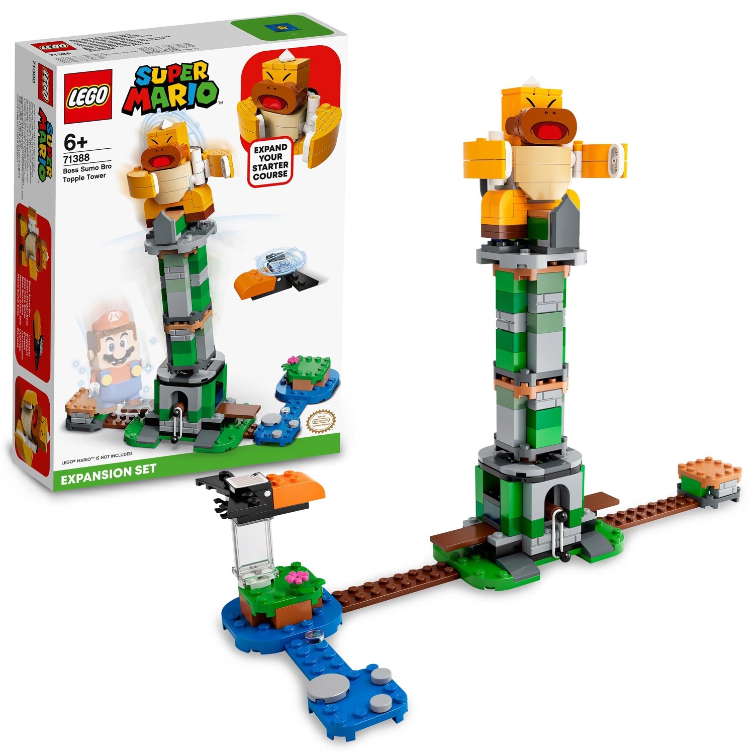 LEGO - super mario 71388 uitbreidingsset: eindbaasgevecht