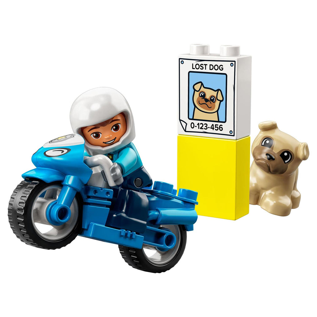 Lego duplo - politiemotor constructiespeelgoed (10967)