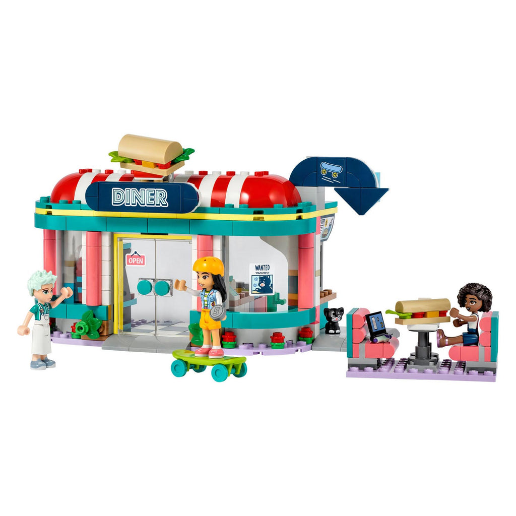 Lego friends - heartlake restaurant in de stad constructiespeelgoed (41728)