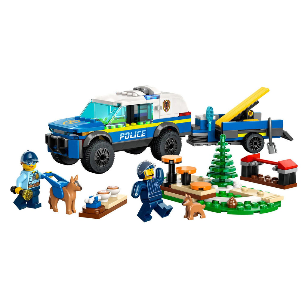 Lego city - 60369 mobiele training set voor politiehonden
