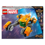 Lego marvel - het schip van baby rocket constructiespeelgoed (76254)
