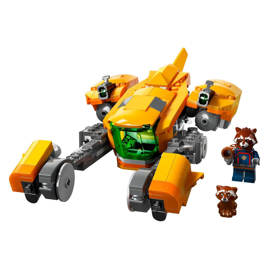 Lego marvel - het schip van baby rocket constructiespeelgoed (76254)