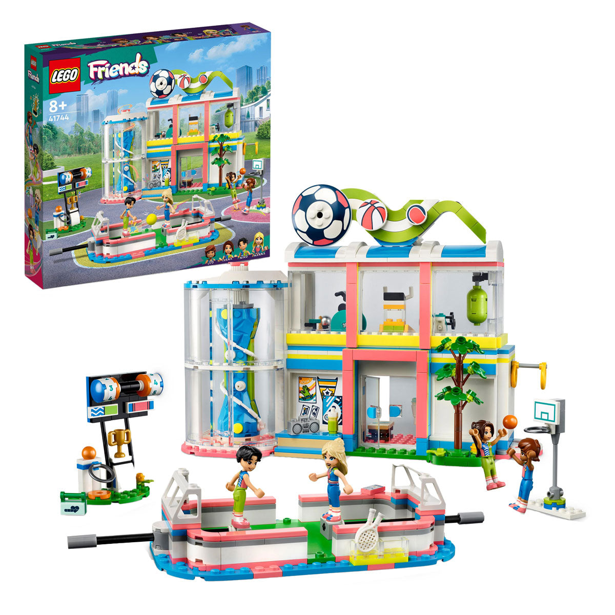 Lego friends - sportcentrum constructiespeelgoed (41744)