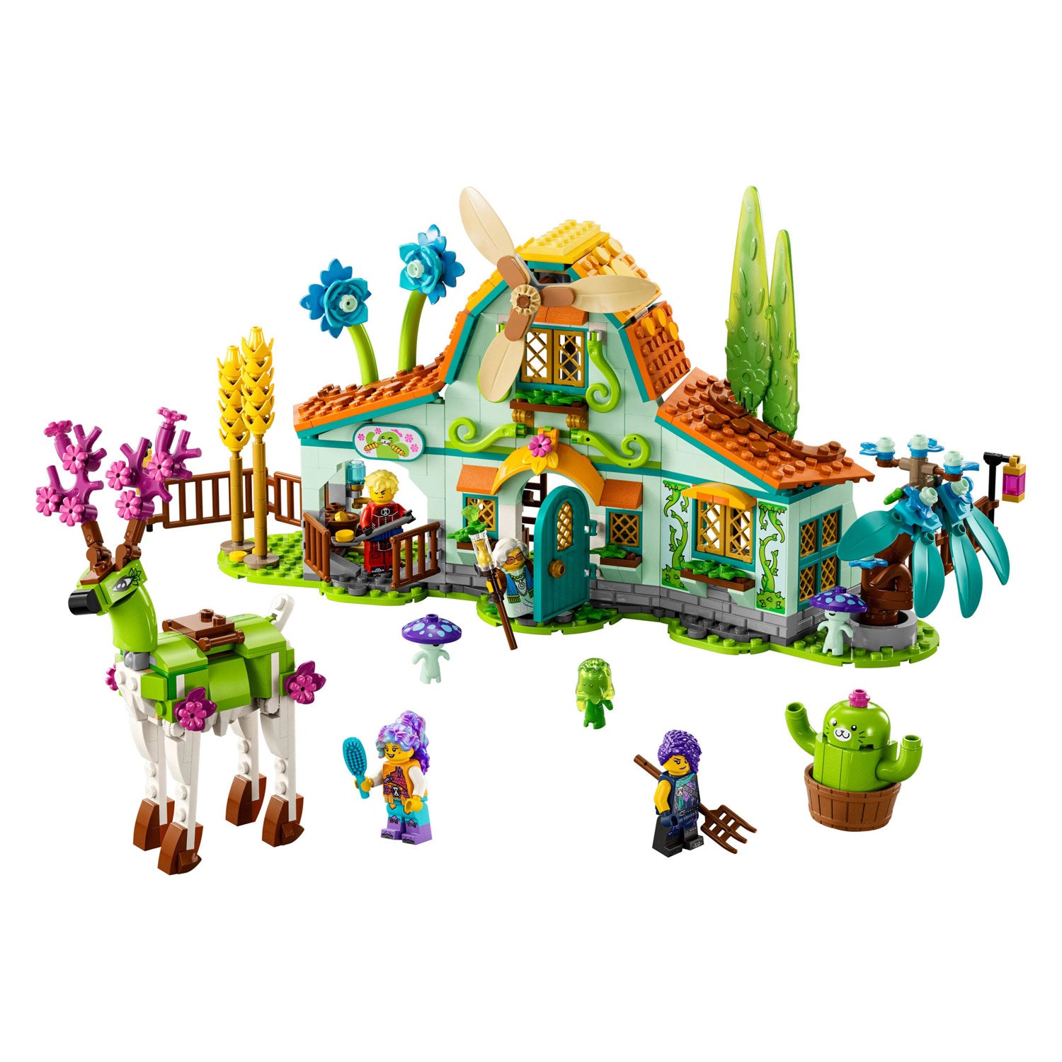 Lego dreamzzz - stal met droomwezen constructiespeelgoed (71459)