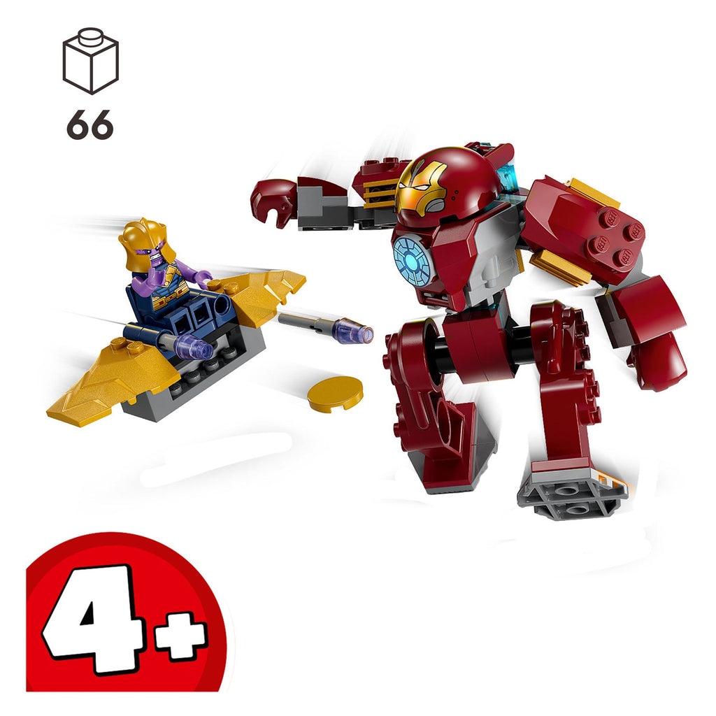 Lego marvel - iron man hulkbuster vs. thanos constructiespeelgoed (76263)