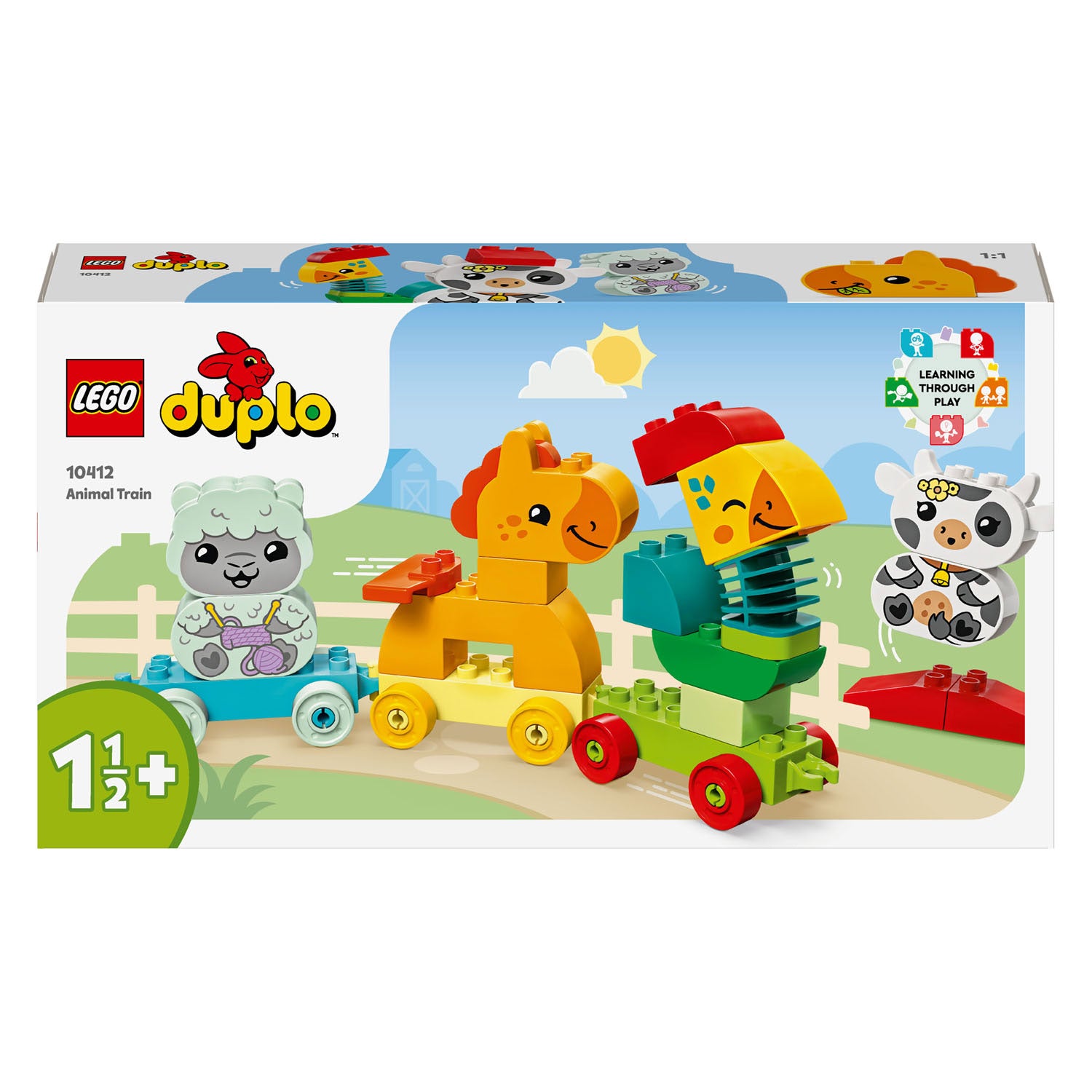 LEGO - duplo 10412 mijn eerste dierentrein