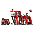 LEGO - city brandweerkazerne en brandweerauto - 60414