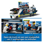 Lego 60418 city politielaboratorium in truck | 2 stuks