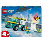 Lego city ambulance en snowboarder - 60403