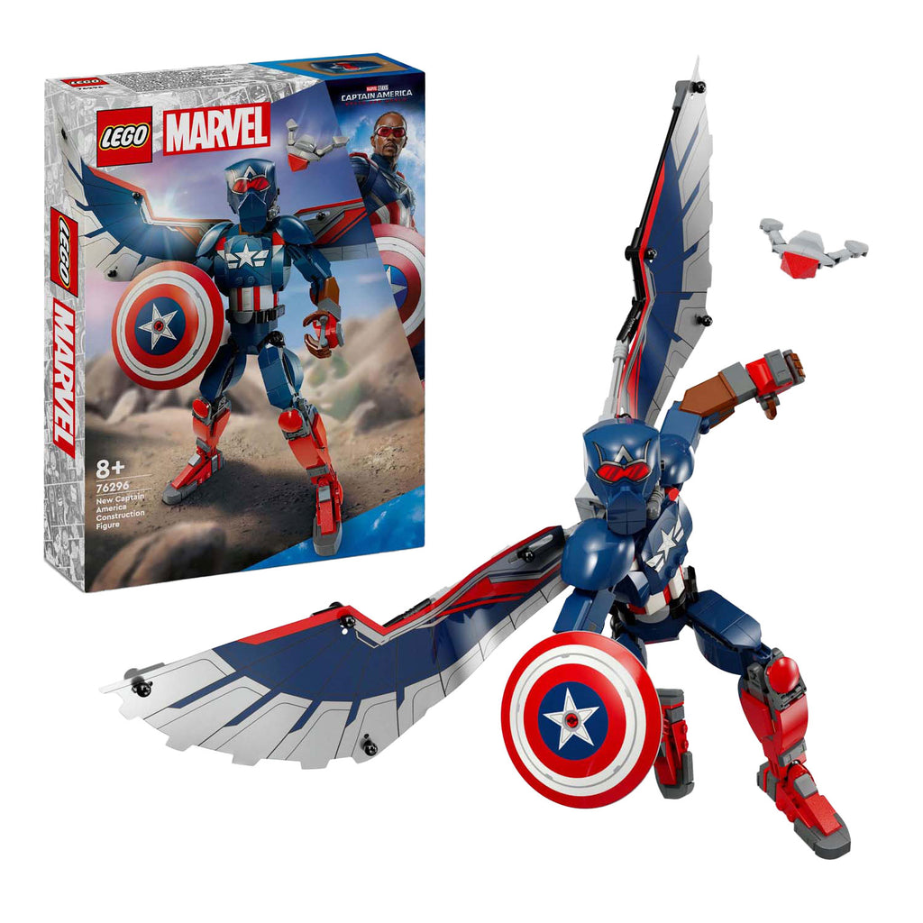 LEGO - marvel 76296 captain america bouwfiguur