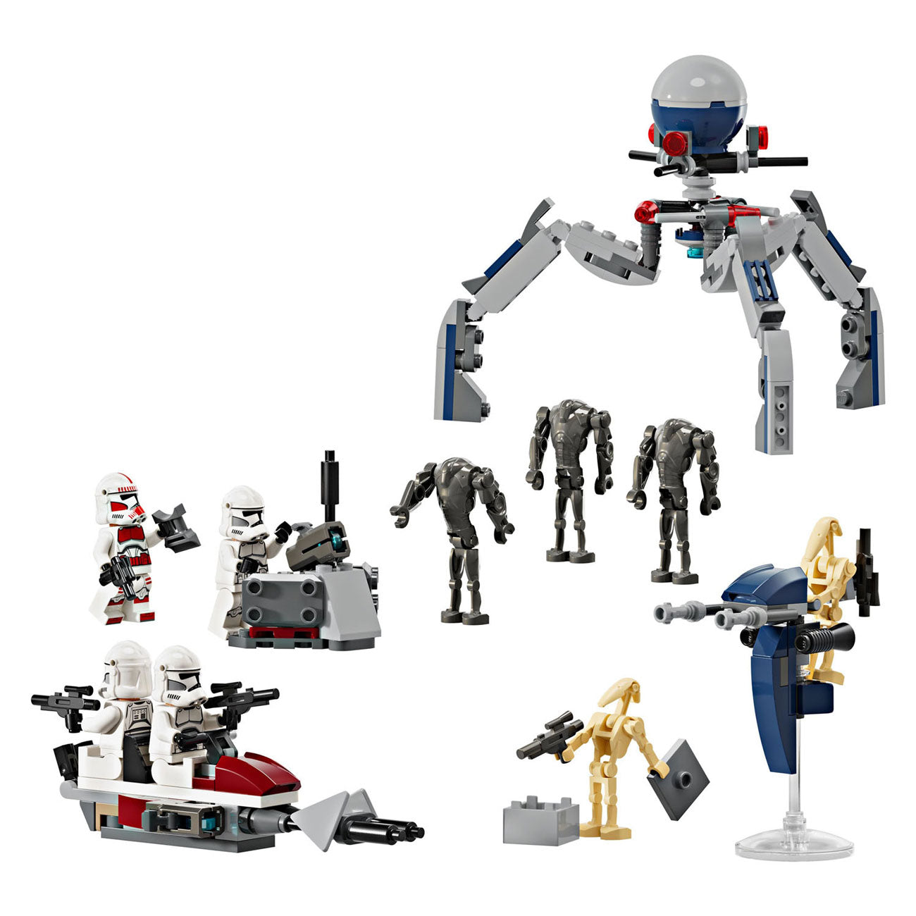 LEGO - star wars clone trooper™ & battle droid™ battle pack - 75372