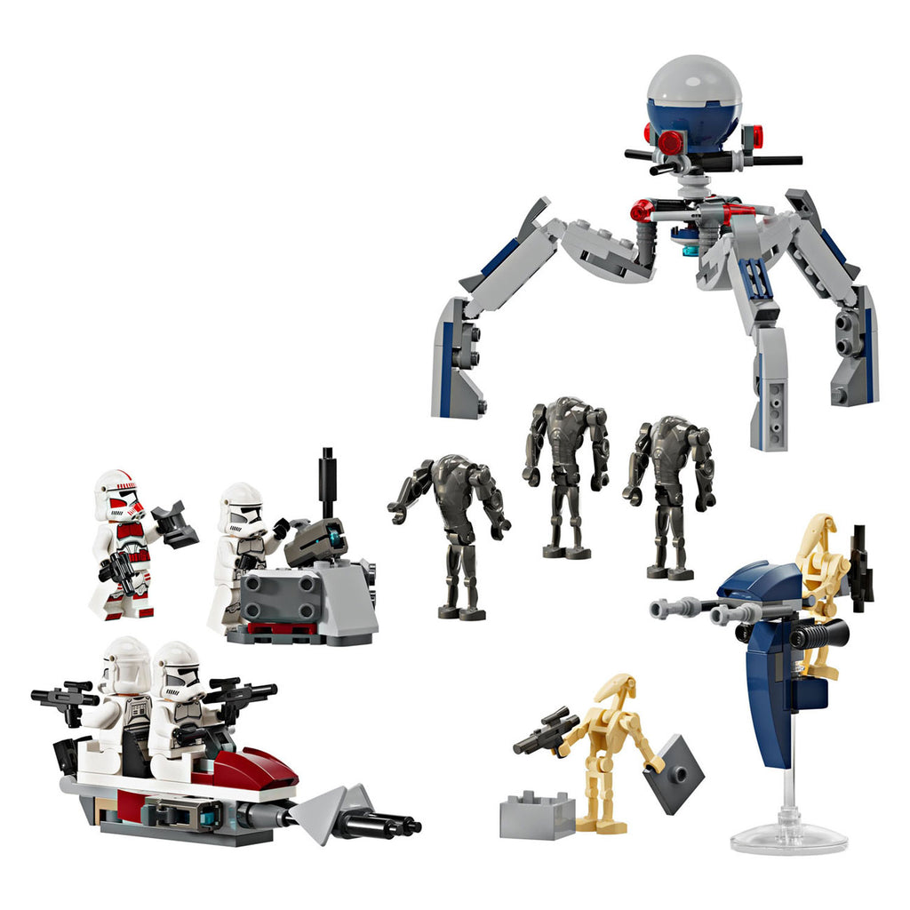 Lego star wars clone trooper™ battle droid™ battle pack - 75372