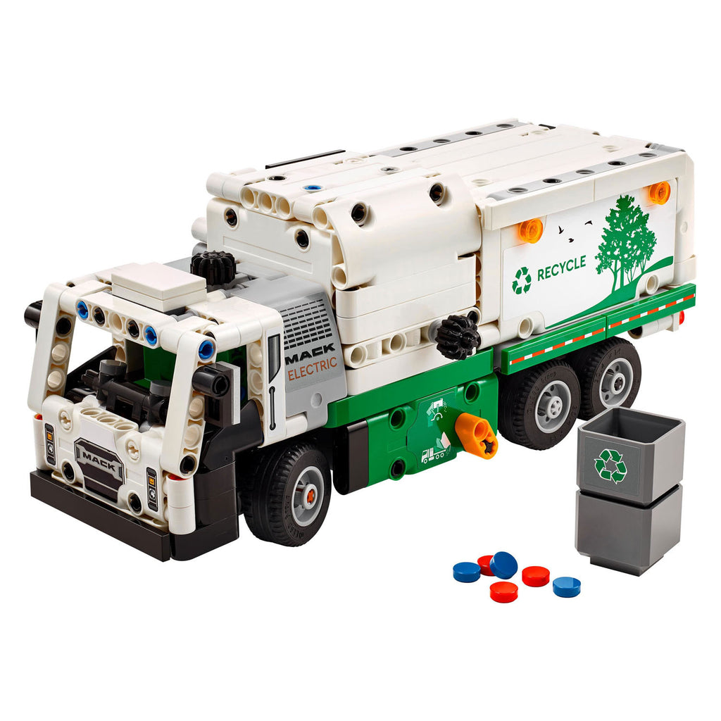 Lego technic 42167 mack lr electric vuilniswagen