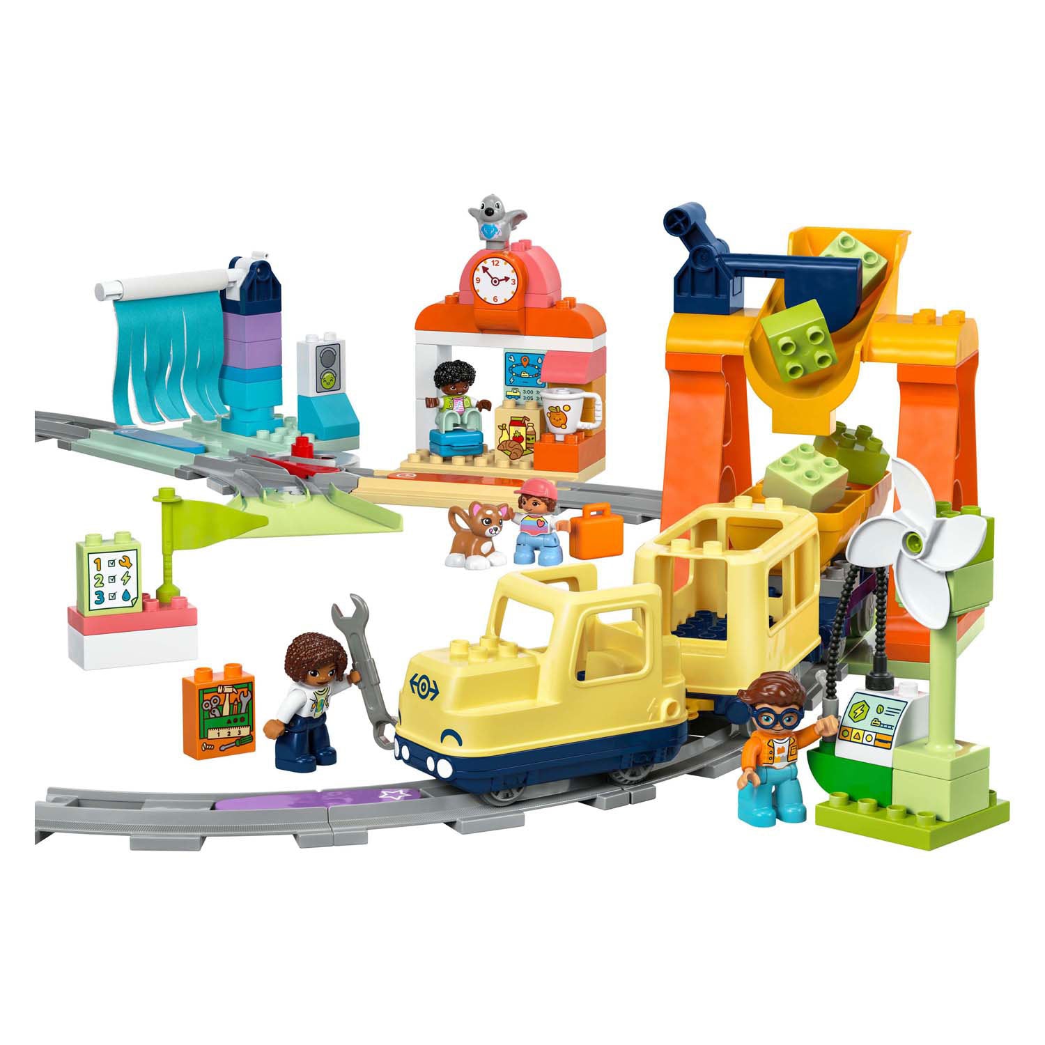 LEGO - duplo town 10428 grote interactieve buurttrein