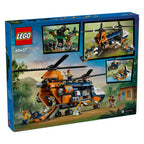 Lego 60437 city exploration jungleonderzoekers helikopter bij de basis