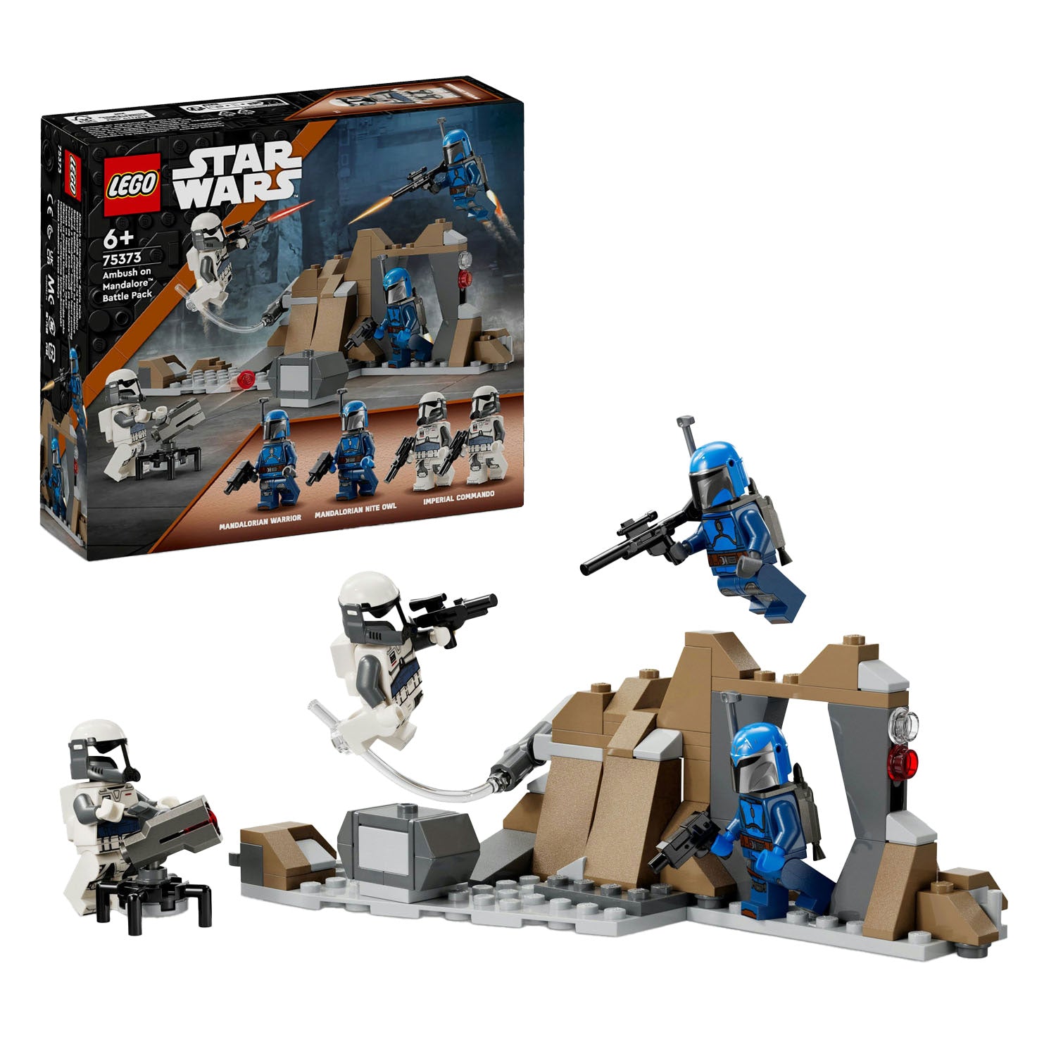 LEGO - star wars 75373 hinderlaag op mandalore battle pack
