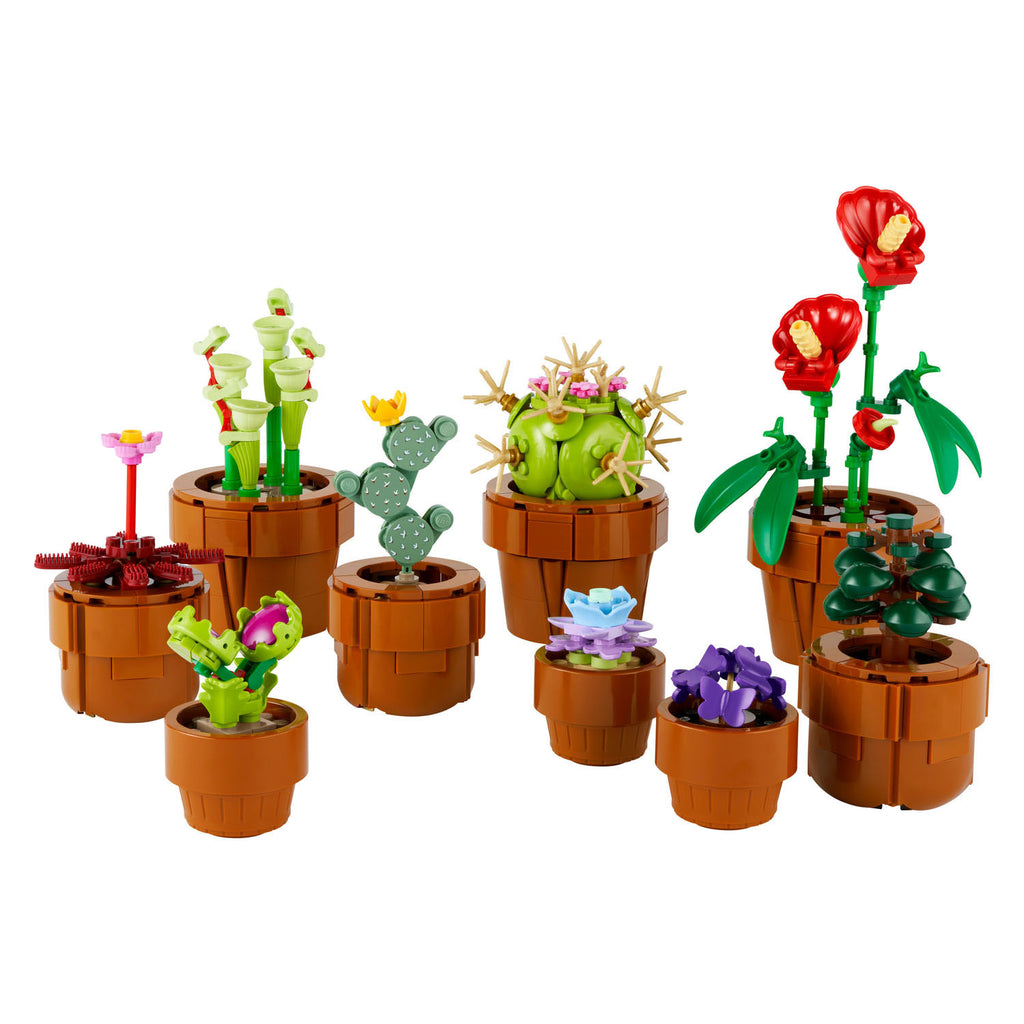LEGO - icons 10329 miniplantjes