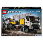 LEGO - technic 42175 volvo fmx truck & ec230 elektrische graafmachine