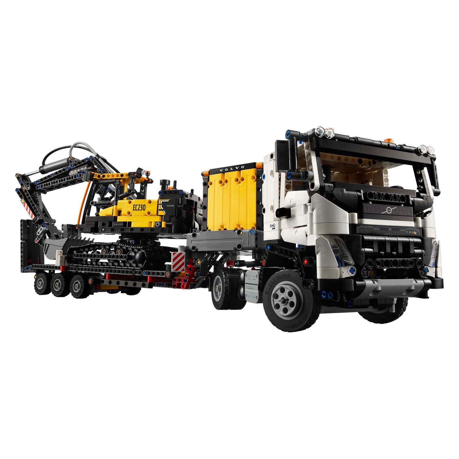 LEGO - technic volvo fmx truck & ec230 elektrische graafmachine 42175