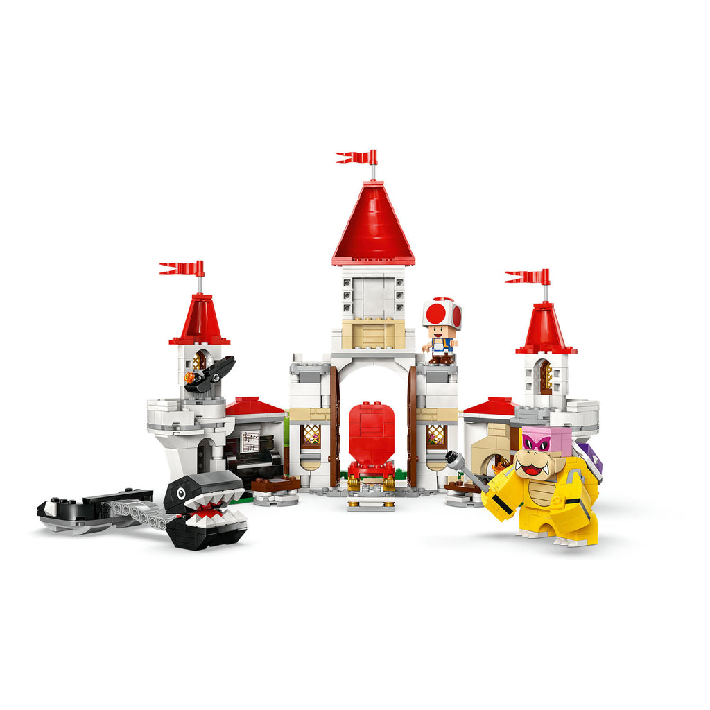 Lego super mario 71435 gevecht met roy bij peach' kasteel