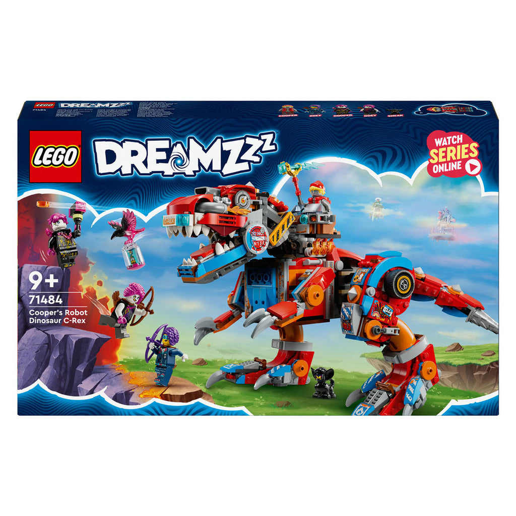 Lego dreamzzz - coopers robotdinosaurus c. rex constructiespeelgoed (71484)