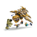Lego super heroes 76290 de avengers vs. de leviathan