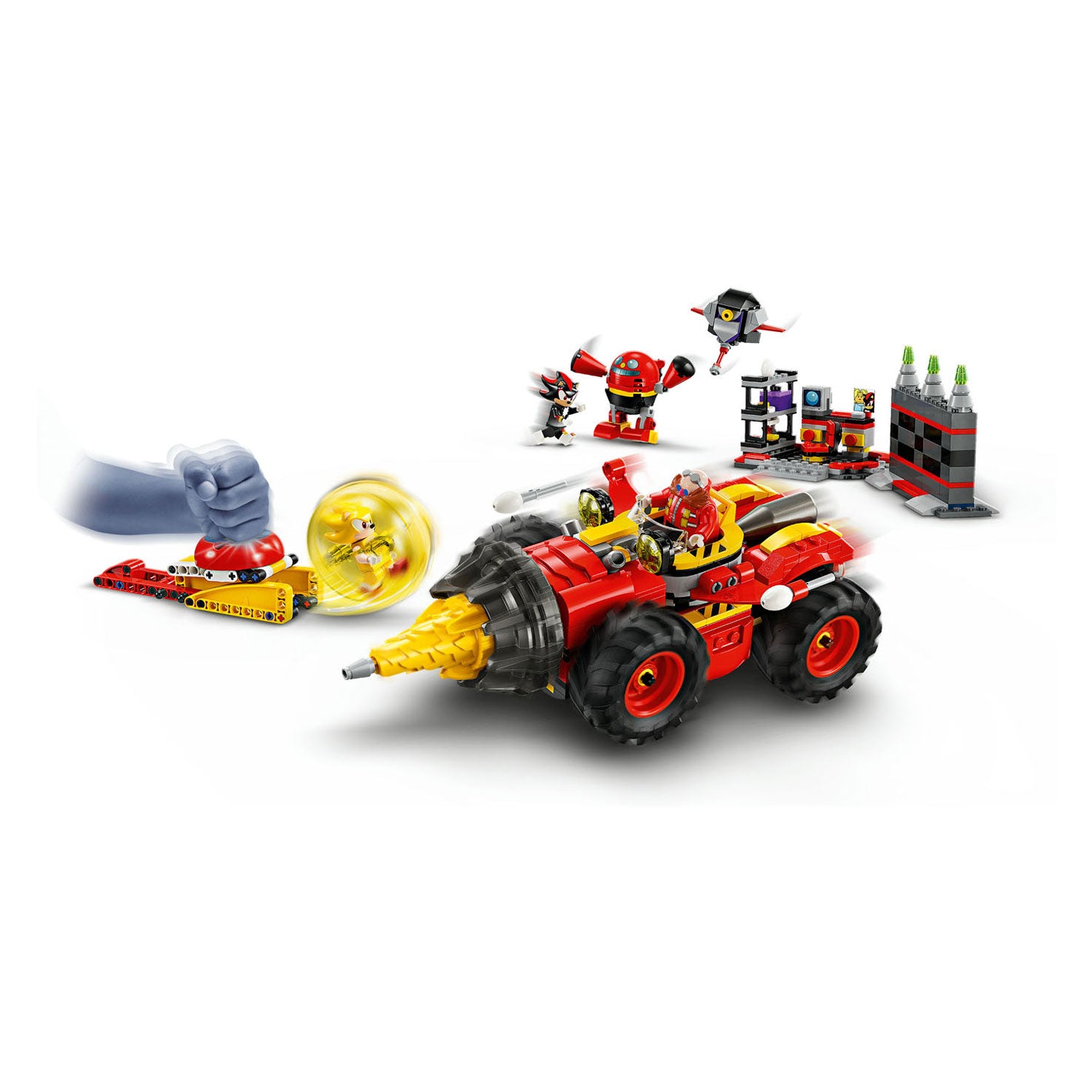 Lego 76999 sonic super sonic vs. egg drillster