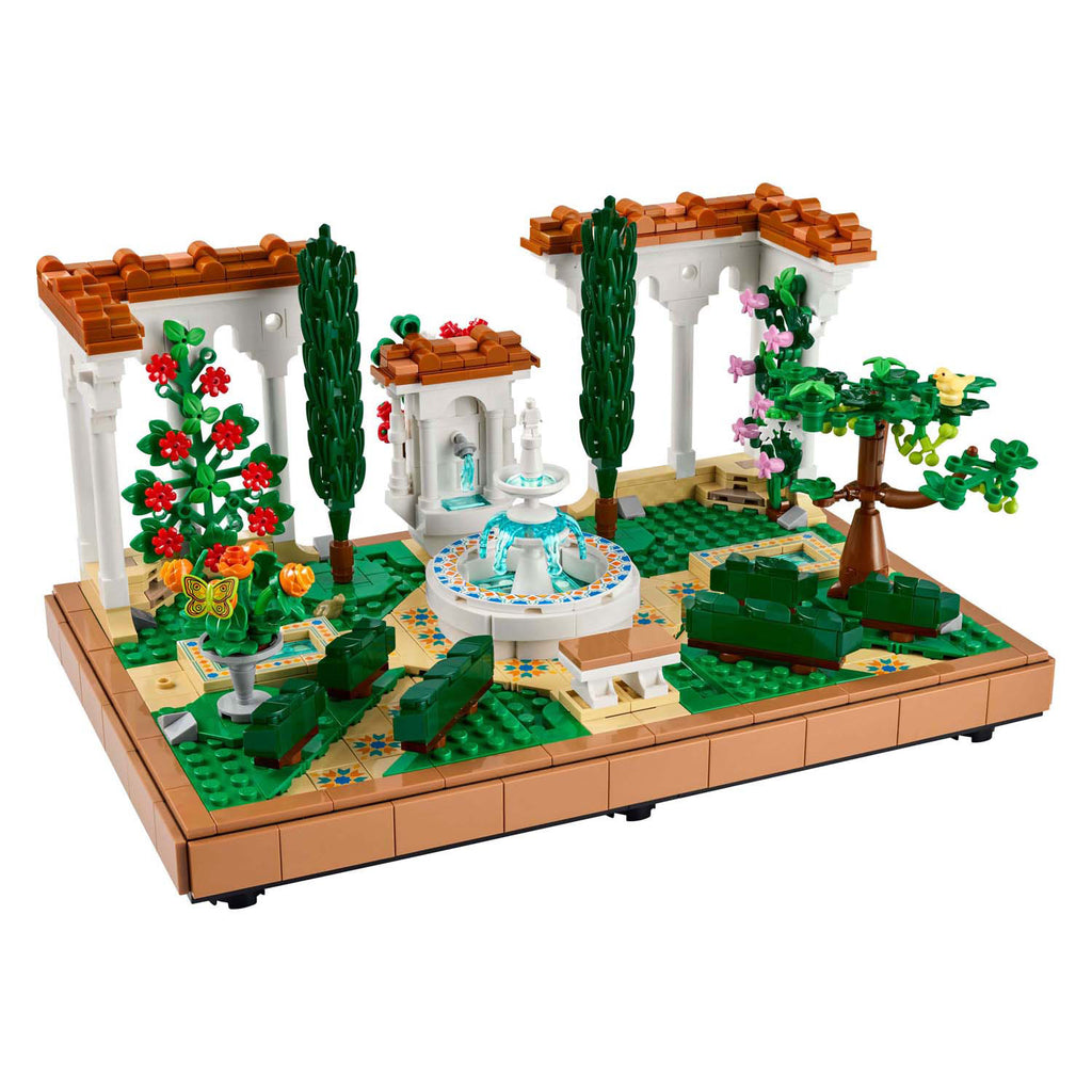 Lego icons - tuin met fontein constructiespeelgoed (10359)