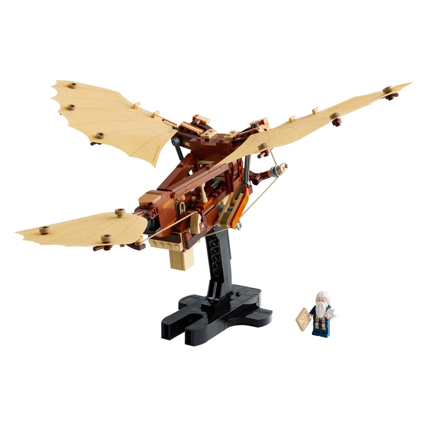 Lego icons - de vliegmachine van leonardo da vinci constructiespeelgoed (10363)