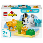 LEGO - duplo town 10442 families van wilde dieren: pinguïns en leeuwen