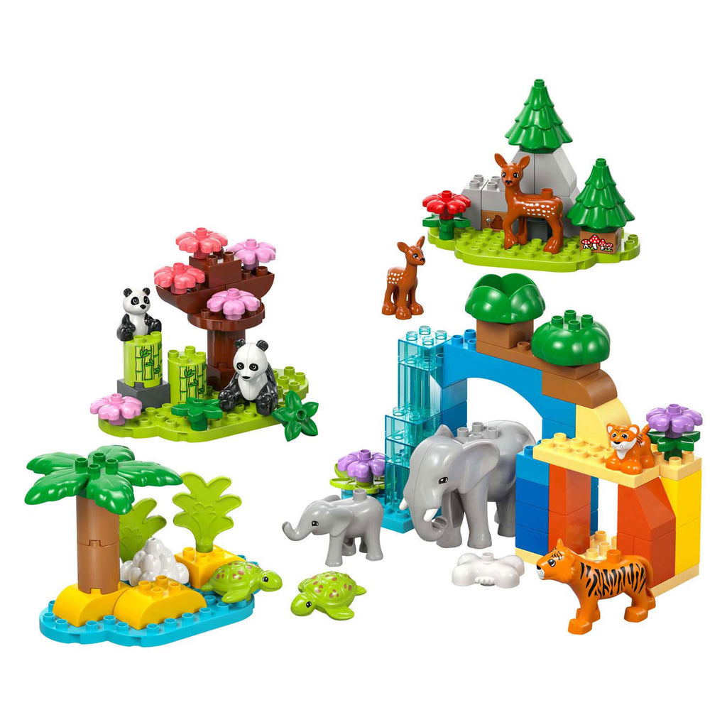 LEGO - duplo town 10446 3-in-1 families van wilde dieren